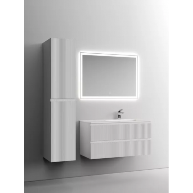 Тумба для ванной Sancos Snob R (SNT100RW) (99.5 см) (под раковину с правой чашей) Bianco 6