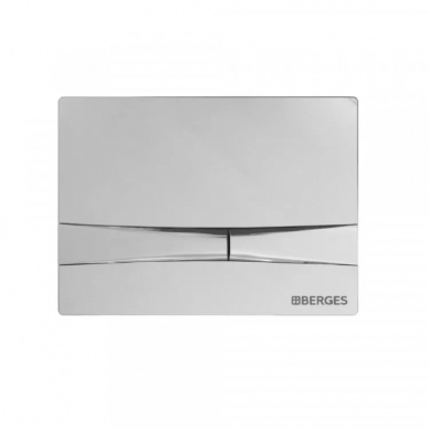 Инсталляция Berges Novum 525 + Floe Rimless + кнопка F3 (хром глянцевый) в комплекте с унитазом (белый), безободковый, с сидением микролифт 6