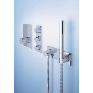 Держатель ручного душа Grohe Grohtherm F 27621000 с подключением для душевого шланга 1