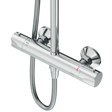 Душевая система Am.Pm Crave F079C400 термостатическая, хром 8