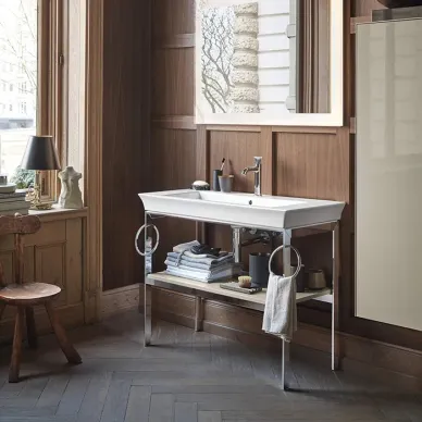 Duravit White Tulip Раковина накладная 75х49см, с переливом, с 1 отв., цвет: белый 2363750000 8