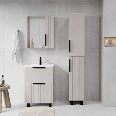 Тумба для ванной VIANT Сицилия MODUO 50 VSIC50MDCAP-T2Y белая 5