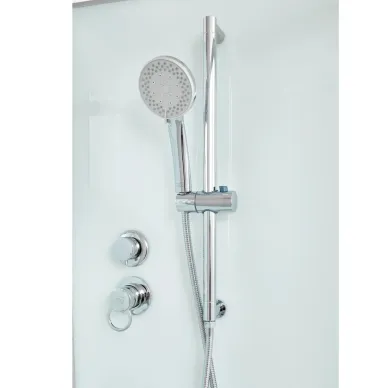 Душевая кабина DTO D D278SLED 80x80x220 см, с электрикой и LED подсветкой 6
