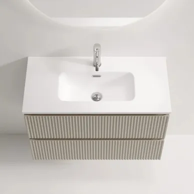 Тумба для ванной Sancos Snob R SNR80/39CE 80см, Beige Soft 5