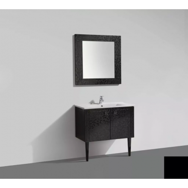 Тумба для ванной Belbagno Atria (ATRIA-1000-2A-SO-NL) черный 0