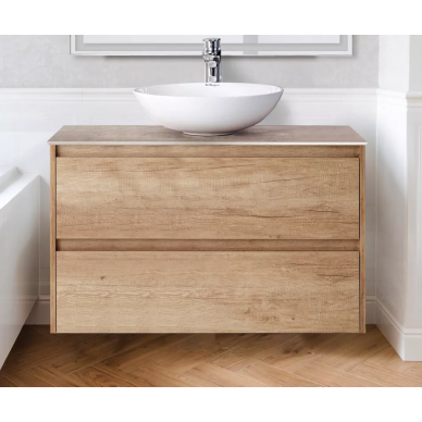 Комплект мебели для ванной Belbagno SET-KRAFT 80 (SET-KRAFT-800-RNN-C-BB344-LOY) Rovere Nebrasca Nature 0