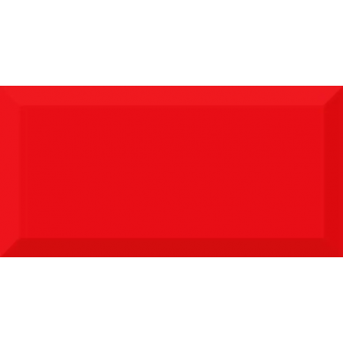 Monocolor Rojo Biselado Brillo 10х20 0