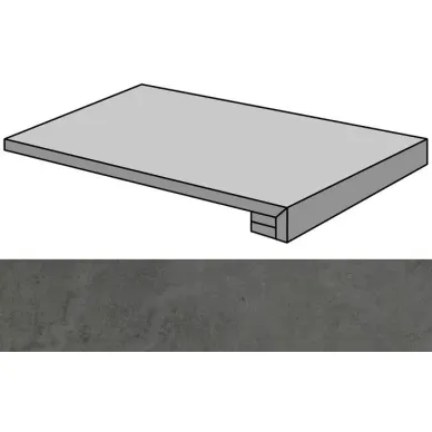 Evolution Anthracite Striato Gradone Rec-30 29.75x59.55 0