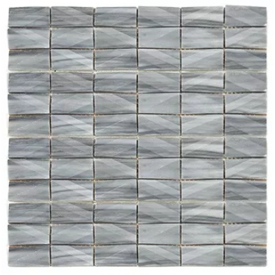 RO03MS410 Mosaico Net Grey 30x30 0