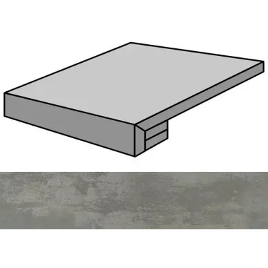 Patina Black Natural Gradone Rec 59.55x59.55 0
