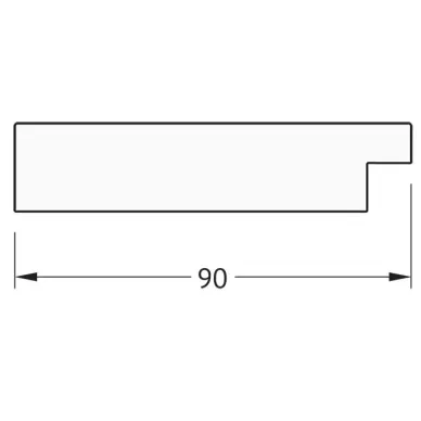Зеркало Evoform Octagon (BY 3811) в багетной раме, алюминий (56,6х56,6 см) 1