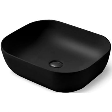 Раковина накладная Vincea (VBS-101MB) 50 см, черный матовый 0