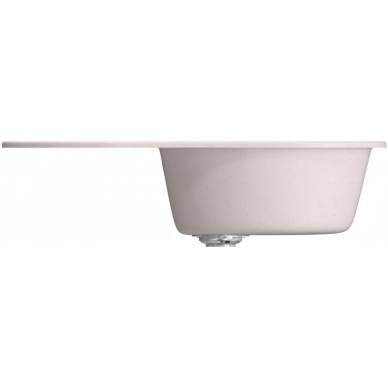 Мойка кухонная Mixline ML-GM16	(525112)	светло-розовый 6
