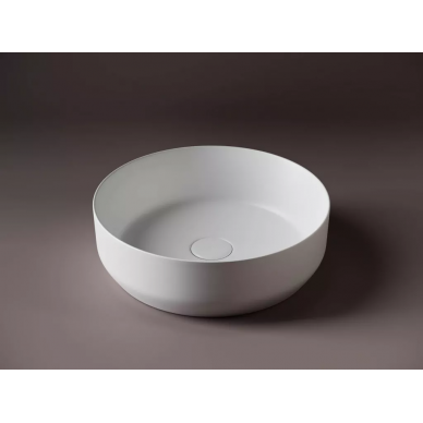 Раковина накладная Ceramicanova Element (CN6022MW) 39 см, белый матовый 5