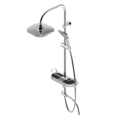 Душевая система Dorff Prime (D0740000) хром/белый 6