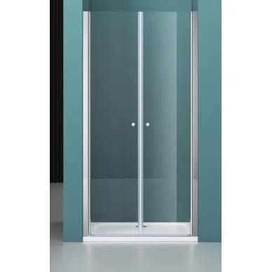 Душевая дверь BelBagno Etna 180 (ETNA-B-2-180-C-Cr) профиль хром/стекло прозрачное 9