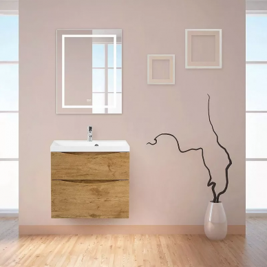 Зеркало BelBagno Kraft (SPC-KRAFT-985-685-TCH-WARM) 98,5 см, сатин 6