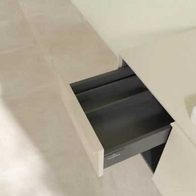 Тумба для ванной Villeroy & Boch Subway 3.0 (C571L2VN) (Cashmere Grey) (100.1 см) с Led подсветкой 5
