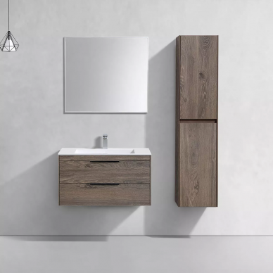 Тумба для ванной Vincea Chiara 2D 800 (VMC-2C2800RO) (80 см) (R.Oak) 7