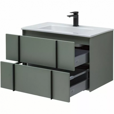 Тумба для ванной Allen Brau Reality 80 (1.32005.CGM) олива матовый 7