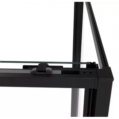 Душевой уголок Vincea Slim Soft (VSR-1SS8012CLB) 120х80х200 см, профиль черный/стекло прозрачное 7