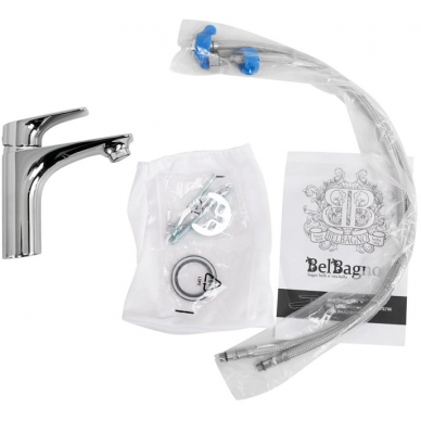 Смеситель для раковины BelBagno Marino (MARINO-LVM-CRM-W0) (хром) 6