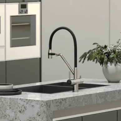 Смеситель для кухни Sancos Dora (SC4003BN) с функцией подключения фильтра, брашированный никель 6