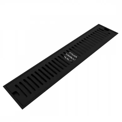 Душевой лоток Teymi Helmi T90330 чёрный, 10x50 см 7