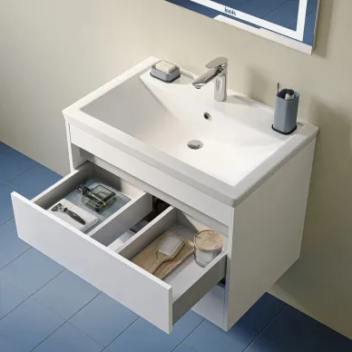 Тумба с раковиной Iddis Zodiac X ZDX70W0i95K 70 см, белая 6