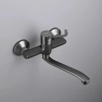 Смеситель для кухни BELZ B019 B79019-3 оружейная сталь 2