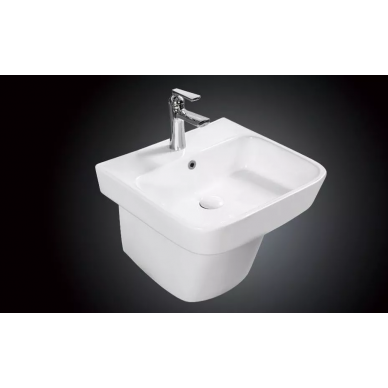 Раковина CeramaLux N (NB164) (50,5*46,5*35,5 см) белая 2