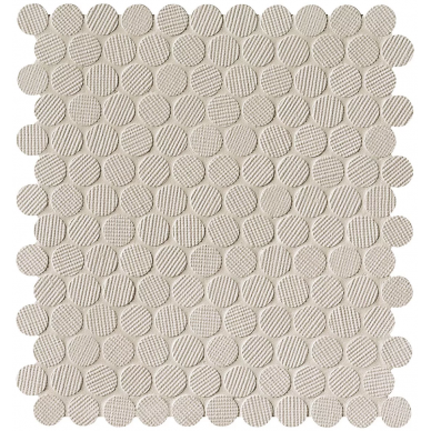fNVP Milano&Wall Beige Round Mosaico 29.5x32.5 0
