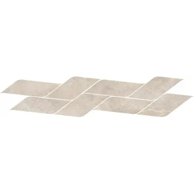 70865 Intrigue Ecru Sat. 15x60 0