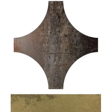 Cast Iron Gold Natural Star 58.88x59.55 0