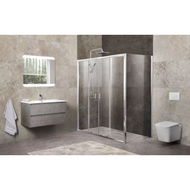 Душевой уголок BelBagno Unique AH21 (180x80 см) (матовое стекло) 0