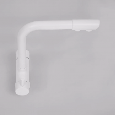 Смеситель для кухни Wasserkraft (A8357) под фильтр, белый Soft-touch 5