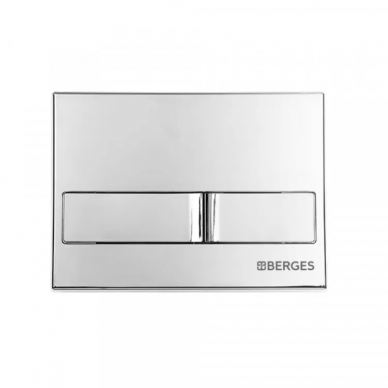 Инсталляция Berges Novum 525 + Albit S Rimless + кнопка L3 (глянцевый хром) в комплекте с унитазом (белый), безободковый, с сидением микролифт 7