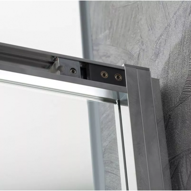 Душевая дверь Vincea Slim-U (VDS-2SU120CL) 120x200 см, профиль хром/стекло прозрачное 5