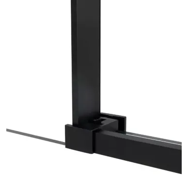 Душевой уголок Vincea Slim Soft (VSR-1SS8014CLB) 140х80х200 см, профиль черный/стекло прозрачное 6