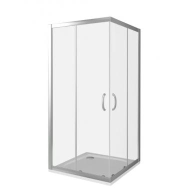 Душевой уголок Good Door Infinity CR-100-C-CH (100x100) профиль хром/стекло прозрачное 2