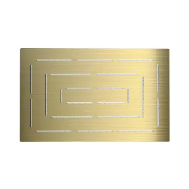 Верхний душ Jaquar Maze (OHS-GDS-1637) 295х190 мм, золотая пыль 0