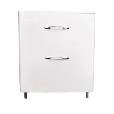 Тумба для ванной Style Line Каре СС-00002266 70 см напольная, белый 0