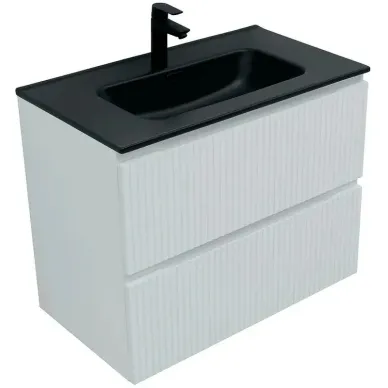 Тумба для ванной Aquanet Джейн 313286 80 см, белая матовая 5