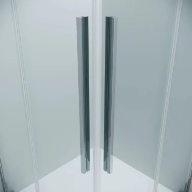 Душевой уголок Grossman Galaxy 110х80х195 см, стекло прозрачное/профиль хром 7