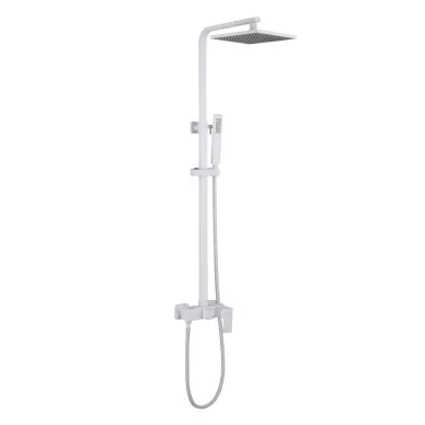 Душевая система Abber Daheim AF8220WL белая матовая 0