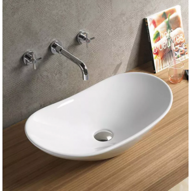 Раковина накладная Ceramicanova Element (CN6015) (61.5 см) овальная 1
