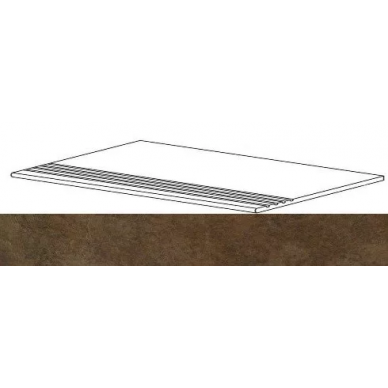 Riverstone Mocha с насечками 30x120 0