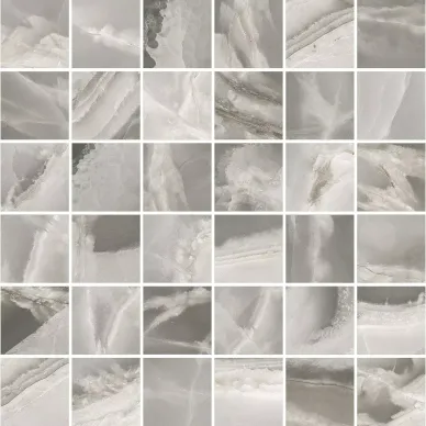 82045 Jade Mosaico 4,7x4,7 Ematite Naturale 30x30 0