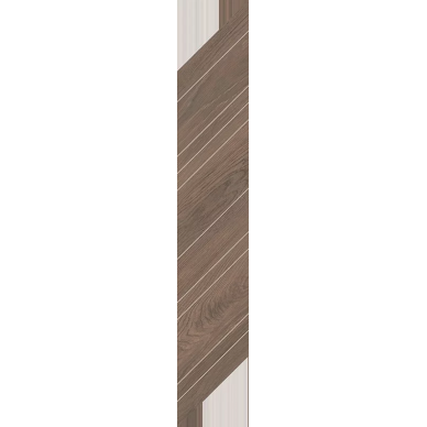 Wildland Dark Dekor Chevron Prawy 14.8х88.8 0