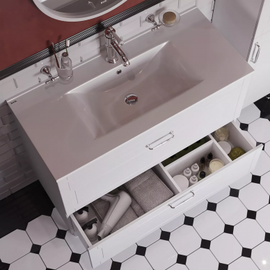 Тумба для ванной Iddis Oxford (OXF10W1i95K) с раковиной 11